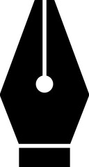 Pen tool cursor. Vector computer graphics. Logo for designer or illustrator. Design icon. The curve control points illustration. Flat fountain symbol for infographics, website, mobile app and ui.