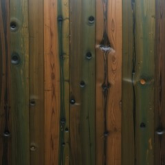 Fototapeta premium Close-up view of glossy rosewood with deep olive green and intricate grain details for backgrounds