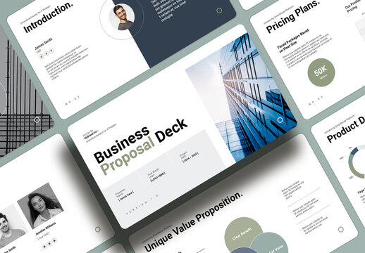 Business Proposal Deck Presentation