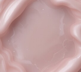 Fototapeta premium Rose Quartz Abstract Smooth, Pastel Pink Texture with Space for Custom Text Overlay