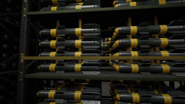 Military Bomb And Ammunition Storage Warehouse