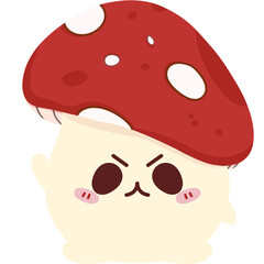 Redcap Blush mushroom