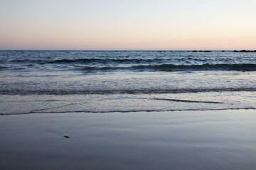 Obraz premium landscape of the waves of the sea