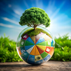 sustainable development goals still life