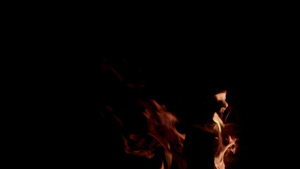 Captivating Flames The Enchanting Dance of Fire Illuminating the Darkness and Shadows