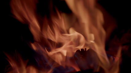 Dynamic Flames in Motion Captivating Fire Imagery Designed for Striking Visual Impact