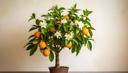 Orange Tree in Pot
