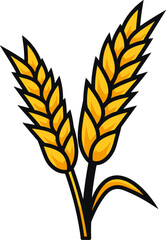 Golden Wheat Stalks: A Harvest of Nature's Bounty