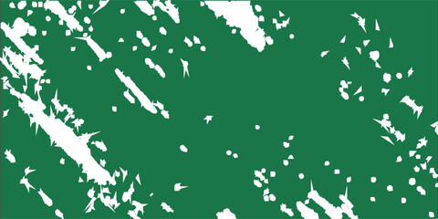 Dark green grunge texture vector, Isolated white background, Distressed background, Rough surface design