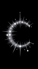 Fornasetti's Handmade-Inspired "C": Spiked String, Celestial Motifs & 1980s Film Effect