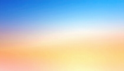 Naklejka premium Colorful Gradient Sky Horizon Landscape