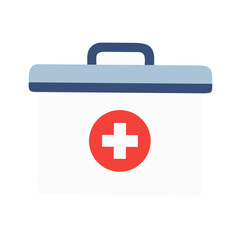 First Aid Kit With Red Cross Symbol medical health