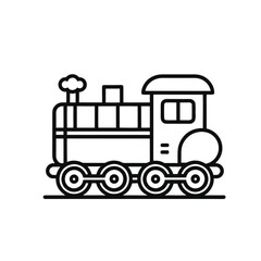 train locomotive vector illustration