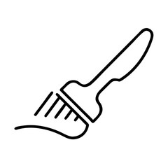 Elegant Woman With Flowing Hair female