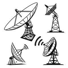 Satellite Dishes and Antennas communication technology