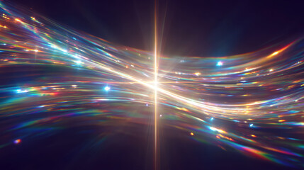Generated image. colored energies, multicolored glowing, background	