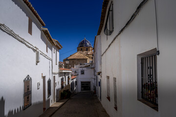 The Hilltop church in Altea Spain