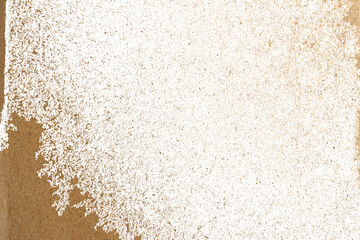 Realistic of Brown Grunge Distressed Vintage Paper Texture with Rough Noise and Retro Grain. Ideal for Creative Project.