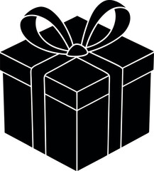 Gift Box Silhouette