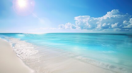 Obraz premium Seaside background images are a gateway to coastal tranquility, blending rolling waves, warm sands, and endless skies. They capture sunrise glows, sunset hues, and moonlit shores, merging nature’s ele