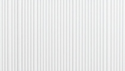 Obraz premium Simple White Corrugated Texture Background