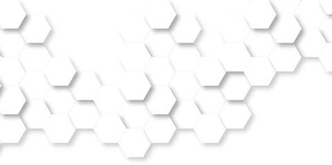 Background with hexagons. Abstract background with lines. white texture background. hexagon abstract background. Surface polygon pattern with glowing hexagon paper texture and futuristic business	