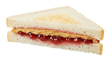 香ばしいピーナッツバタージャムサンド