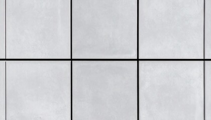 Gray tiled wall section