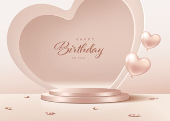 Birthday banner for product display platform. 