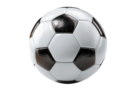 Classic Football Still Life Leather Texture Details Soccer Ball Roundness Symmetry Professional