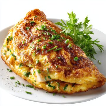 Delicious plate of food with juicy piece of chicken positioned right