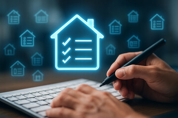 Home inspection checklist online real estate property management digital document service application