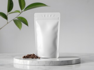 Blank Stand Up Pouch Perfect for Coffee Tea or Snacks