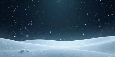 Snowflakes on dark background. Falling. Winter. Cold. Extreme cold. Beautiful background material. Blur. Soft. Soft. Light. Cooling. Chill. Quiet. Silence.