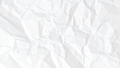 Obraz premium Crumpled white paper texture (4)