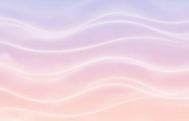 Obraz premium Soft Pastel Gradient Abstract Background with dreamy wave textures, featuring smooth color flow, soft blur, and an ethereal atmosphere.