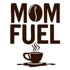 This “Mom Fuel Coffee” design is a bold, playful typography graphic perfect for t-shirts, hoodies, mugs, tote bags, and stickers. Celebrate the beautiful chaos of motherhood.