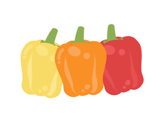 パプリカ　イラストセット