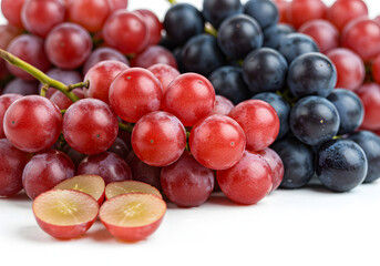 Red and Black Grapes