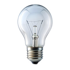light bulb isolated on white