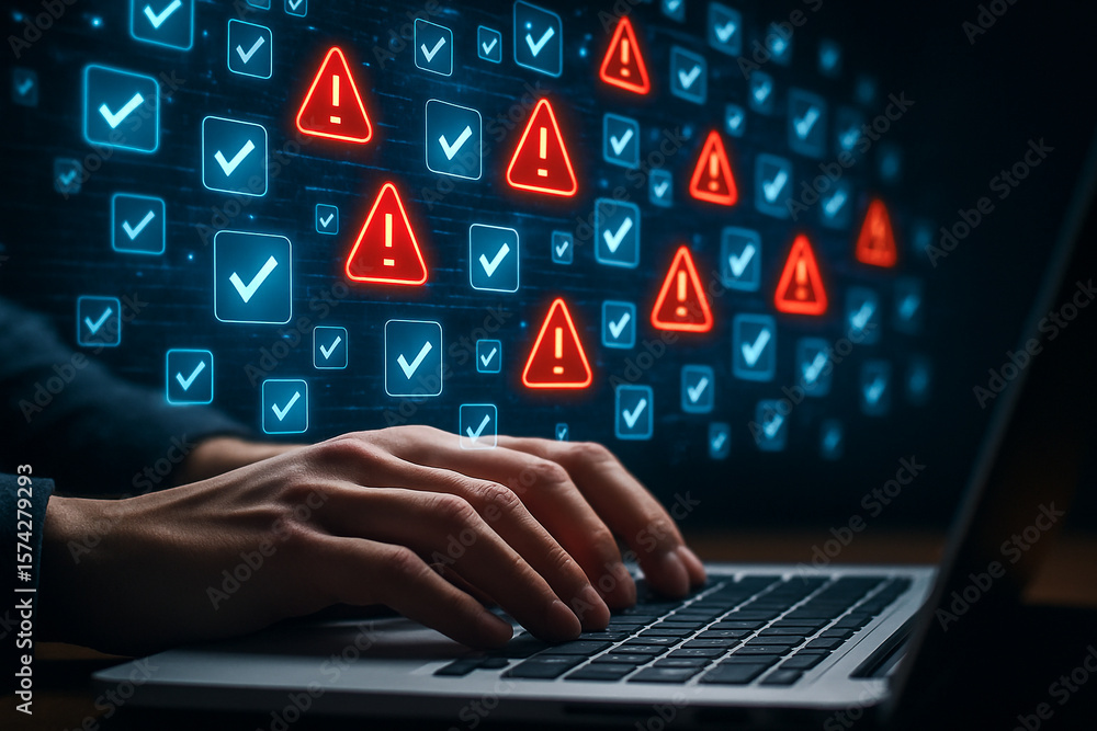 Poster computer security risk management cyber threat detection and prevention system for business network 