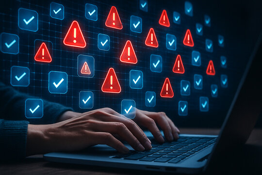 Cyber security risk assessment vulnerability management with threat detection and data protection online system
