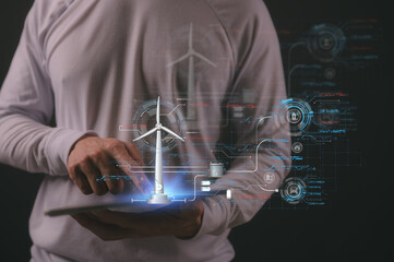 Reduce CO2 emissions and carbon footprint to limit global warming and climate change. Sustainable...