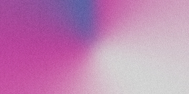 Noise grain texture abstract gradient texture in vibrant purples and pinks.