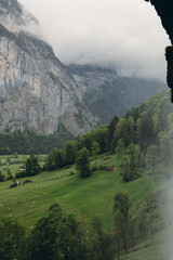 mountain landscape in the morning