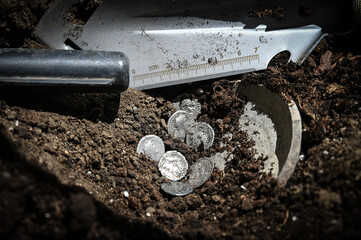 Ancient Coins Hoard Found in Earth