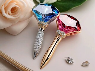 DDaimond Exclusive Handmade Pen with Diamond Accent