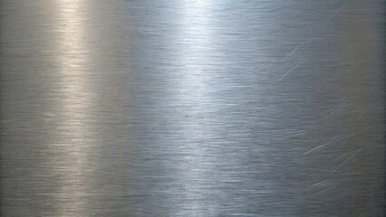 The smooth metal surface reflects light, creating a clean and modern industrial texture