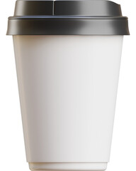 Takeaway Hot Coffee Cup.