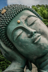 The Nirvana statue at Nanzōji Temple